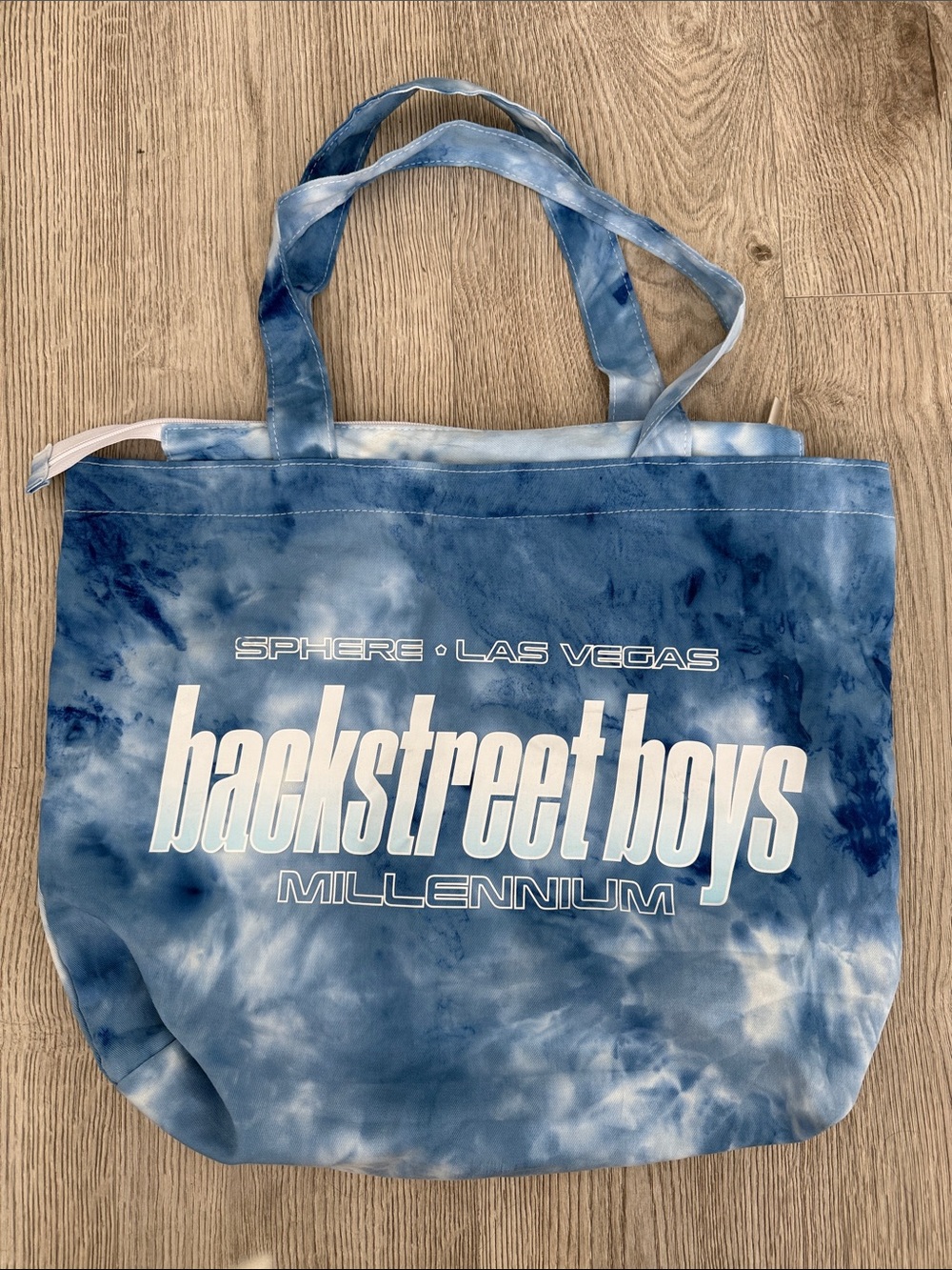 NEW Backstreet Boys Sphere Zip Bag Tote